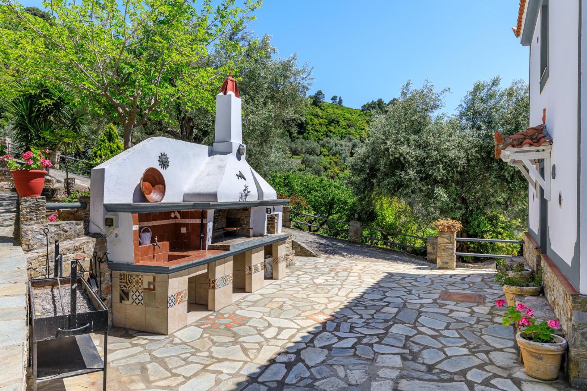 Villa Agia Marina Skopelos Town Ngoại thất bức ảnh